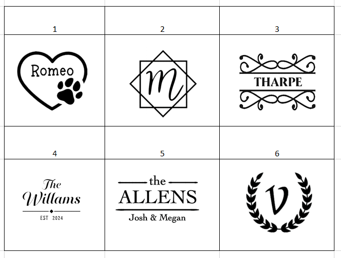 Custom Engraved Coasters - JCV Boutique & Designs