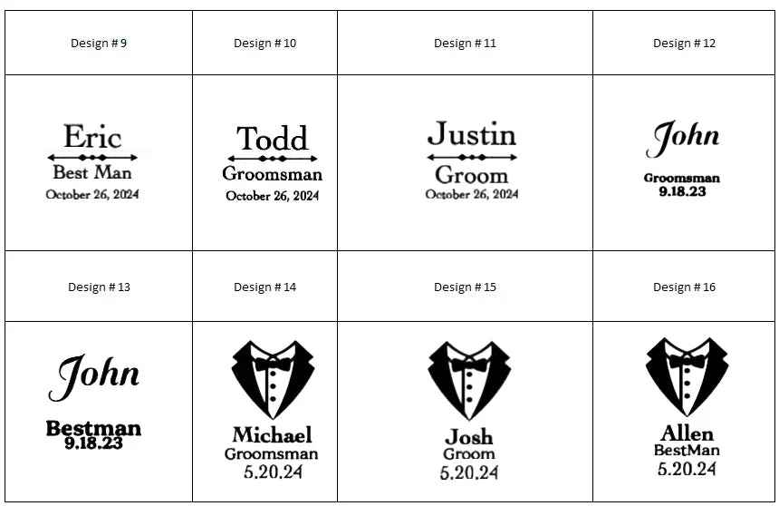 Personalized Engraved Flask