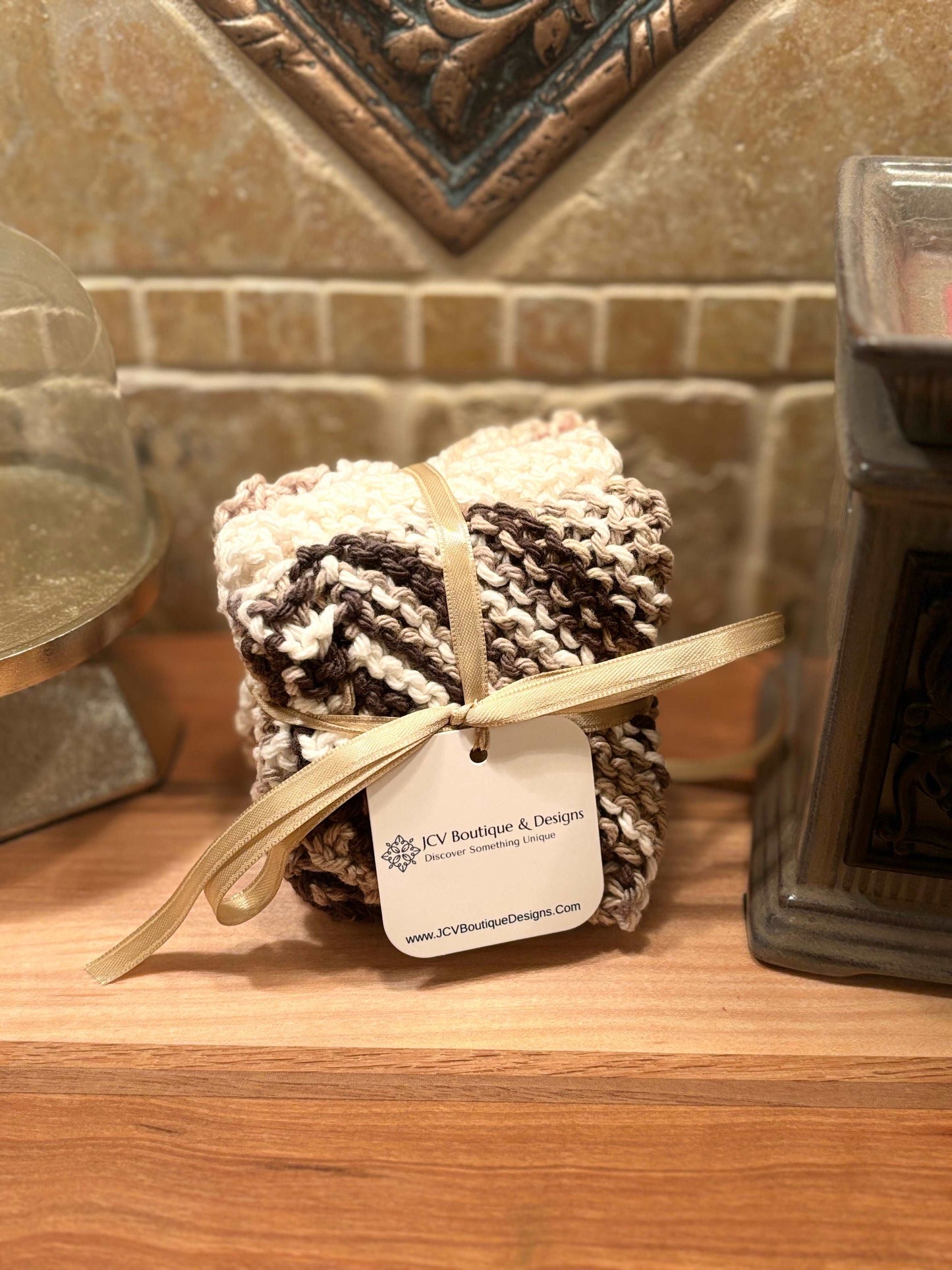 100% Cotton Handmade Dish Cloths - JCV Boutique & Designs