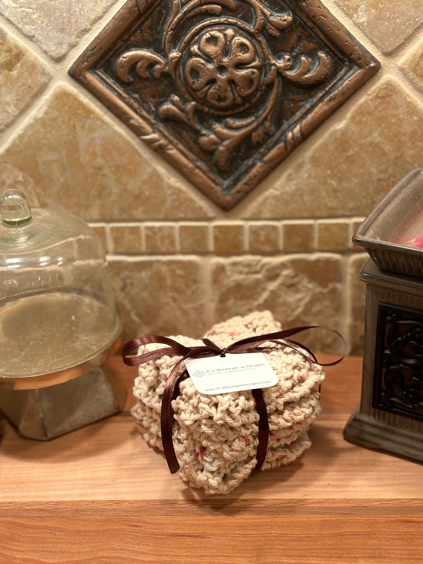 100% Cotton Handmade Dish Cloths - JCV Boutique & Designs