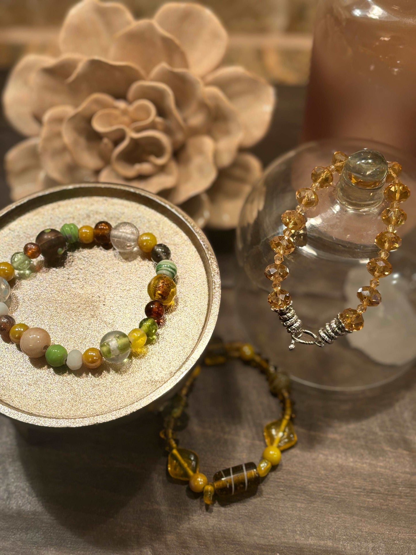 Glass Bead Bracelet - JCV Boutique & Designs