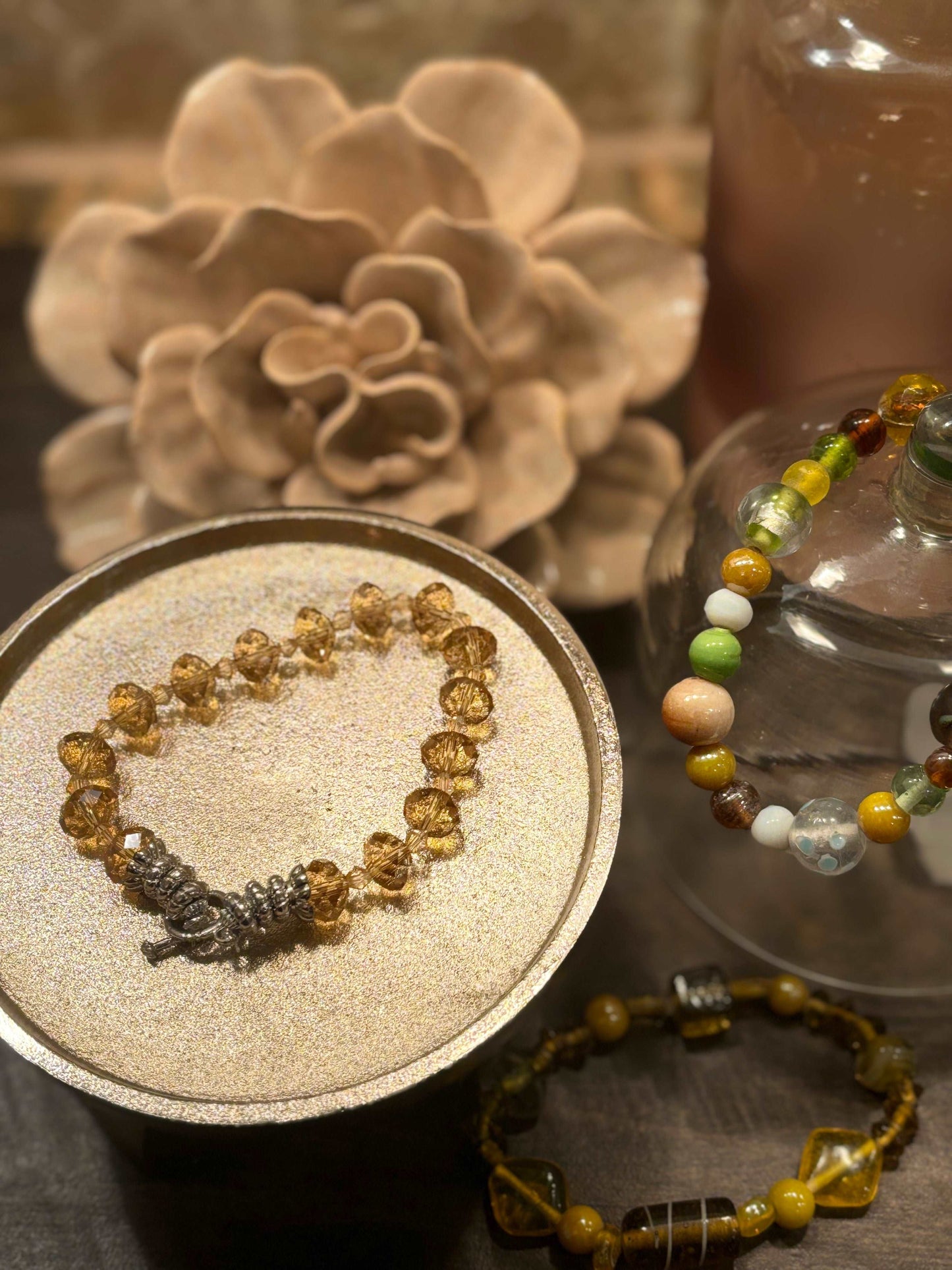 Glass Bead Bracelet - JCV Boutique & Designs