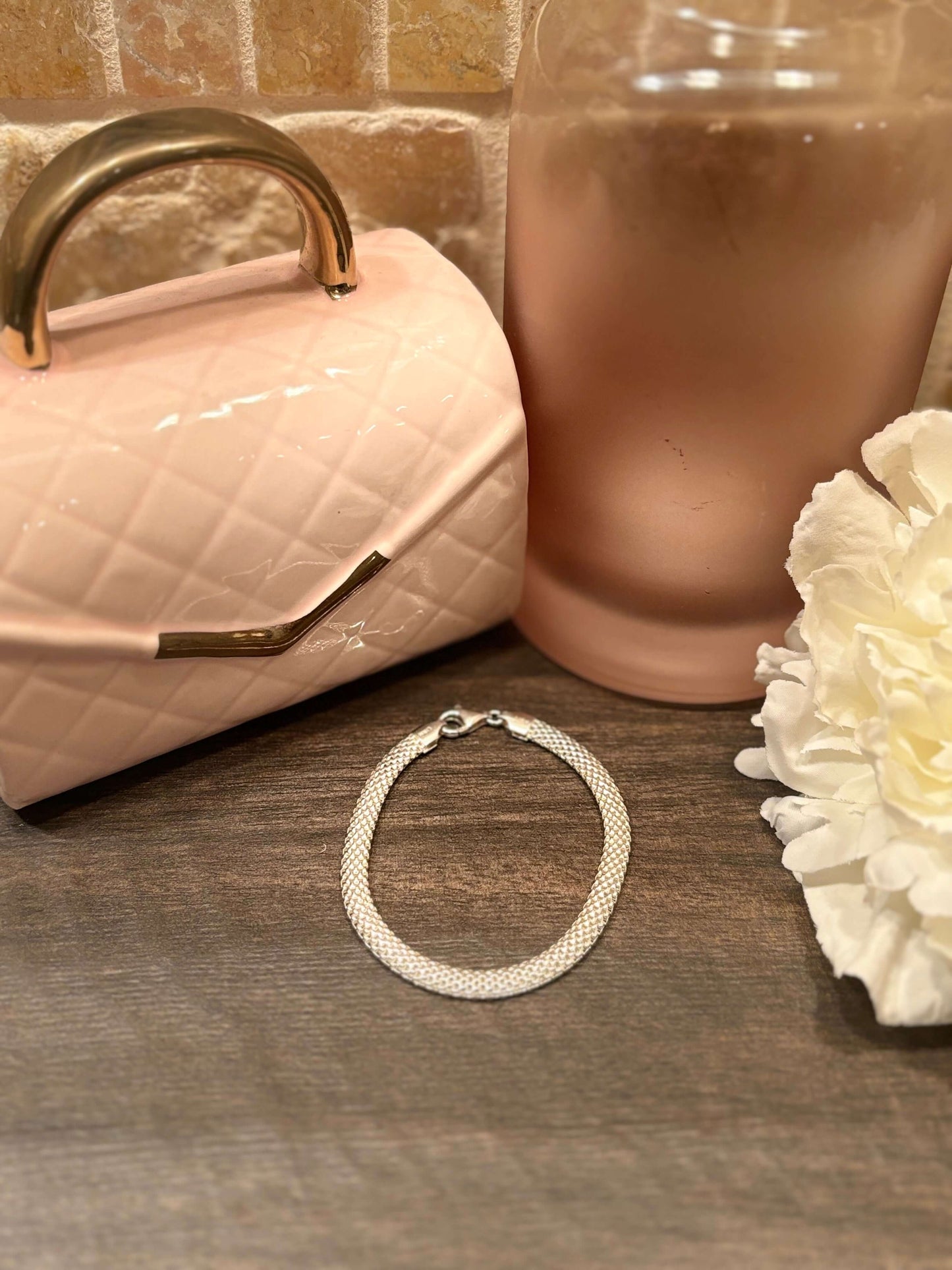 Classic Italian Style Sterling Silver Bracelet - JCV Boutique & Designs