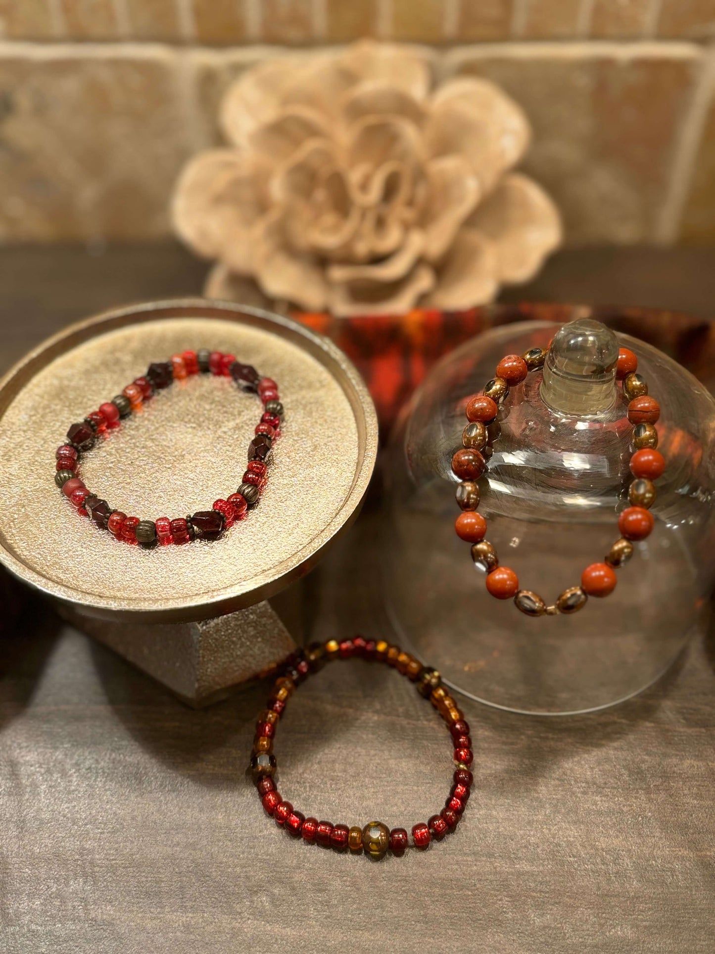 Glass Bead Bracelet - JCV Boutique & Designs