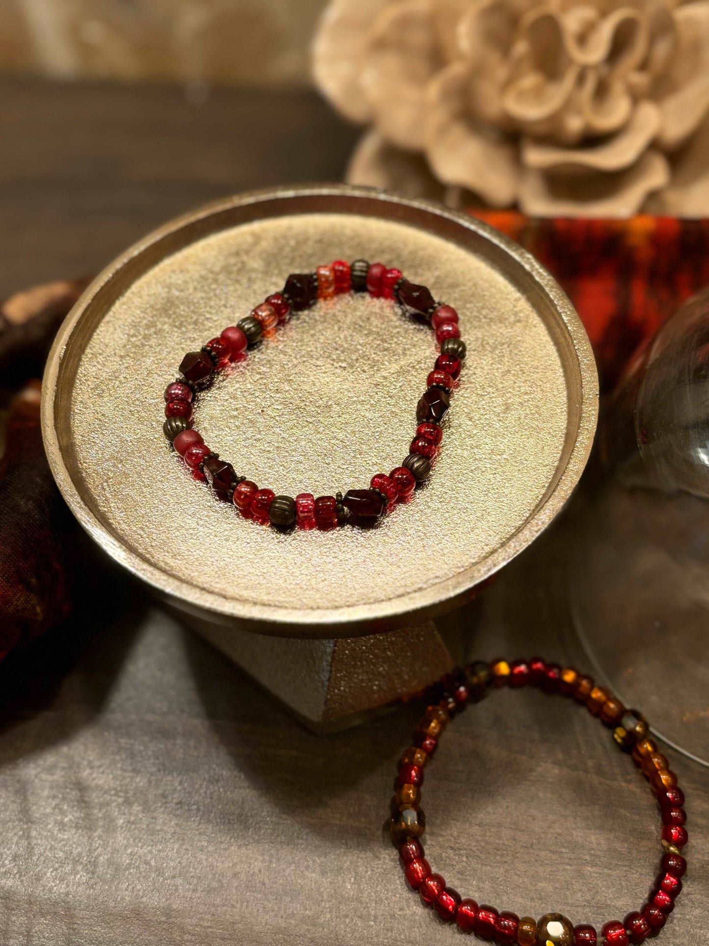 Glass Bead Bracelet - JCV Boutique & Designs