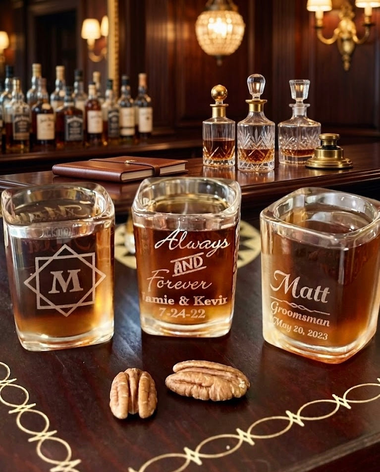 Personalized Precision Engraved Shot Glass