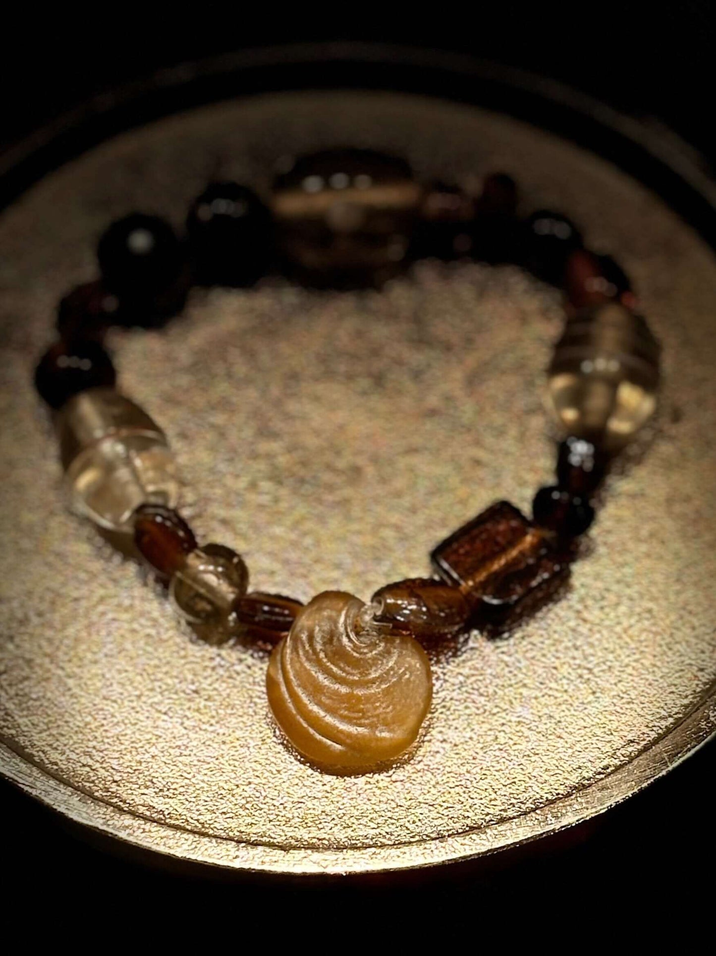 Glass & Wooden Bead Bracelet - JCV Boutique & Designs