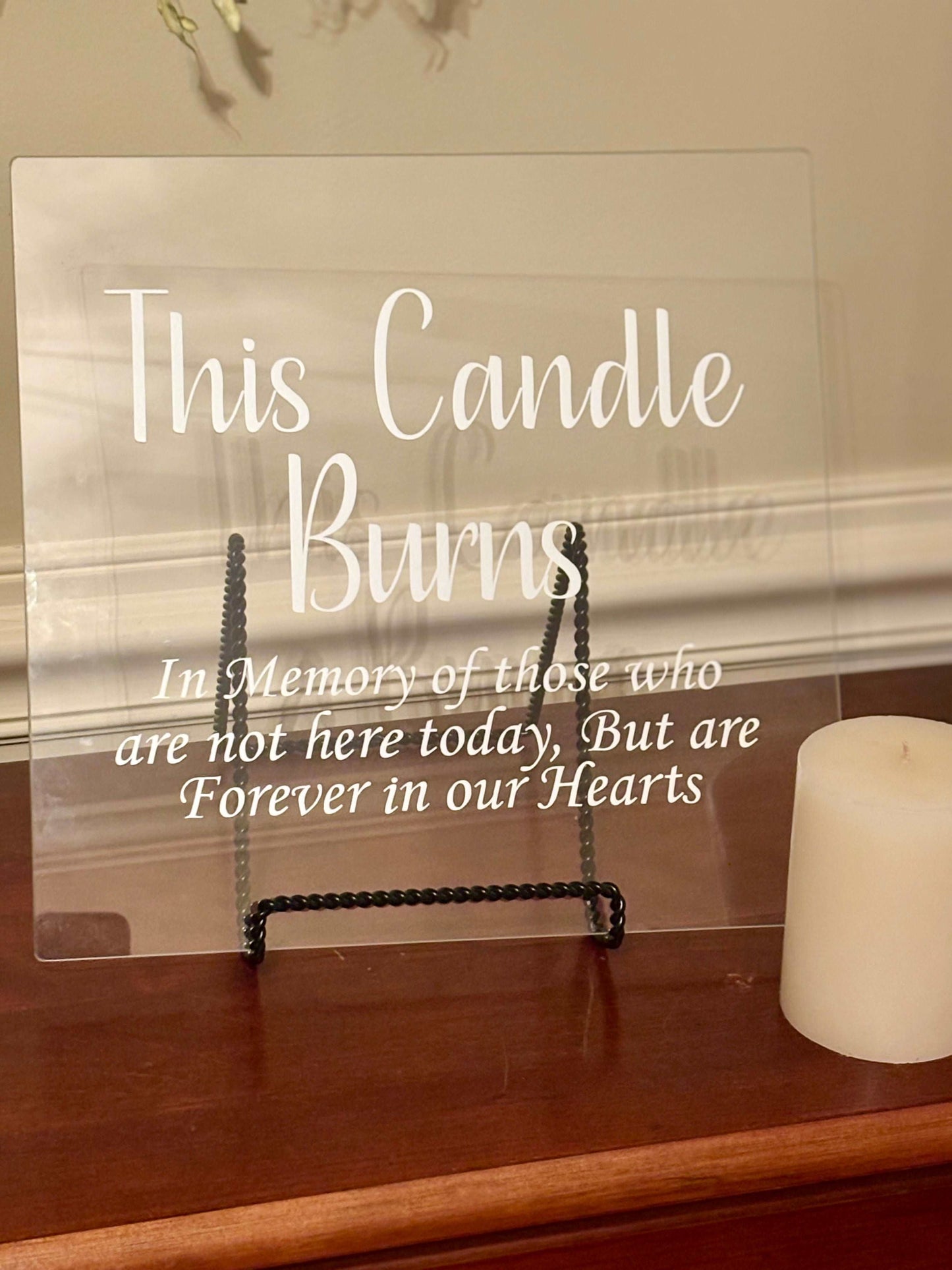 Wedding Memorial Sign - JCV Boutique & Designs