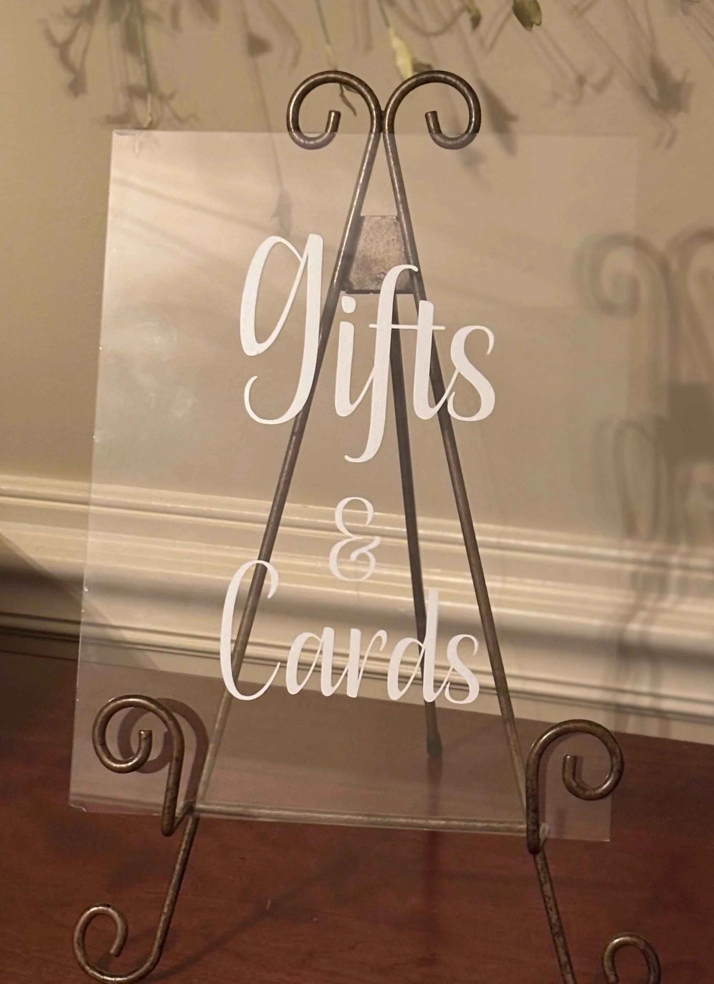 Event Gift and Card Table Sign