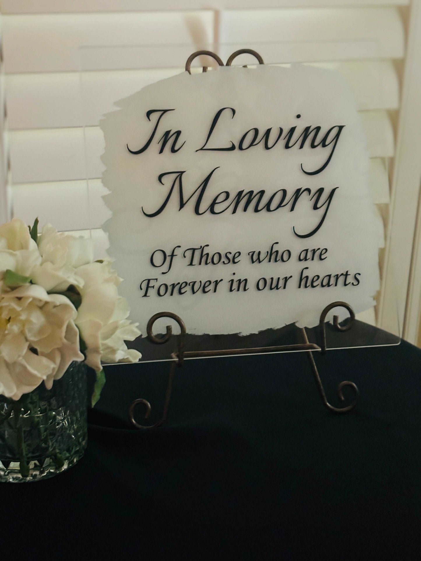 Wedding Memorial Sign - JCV Boutique & Designs