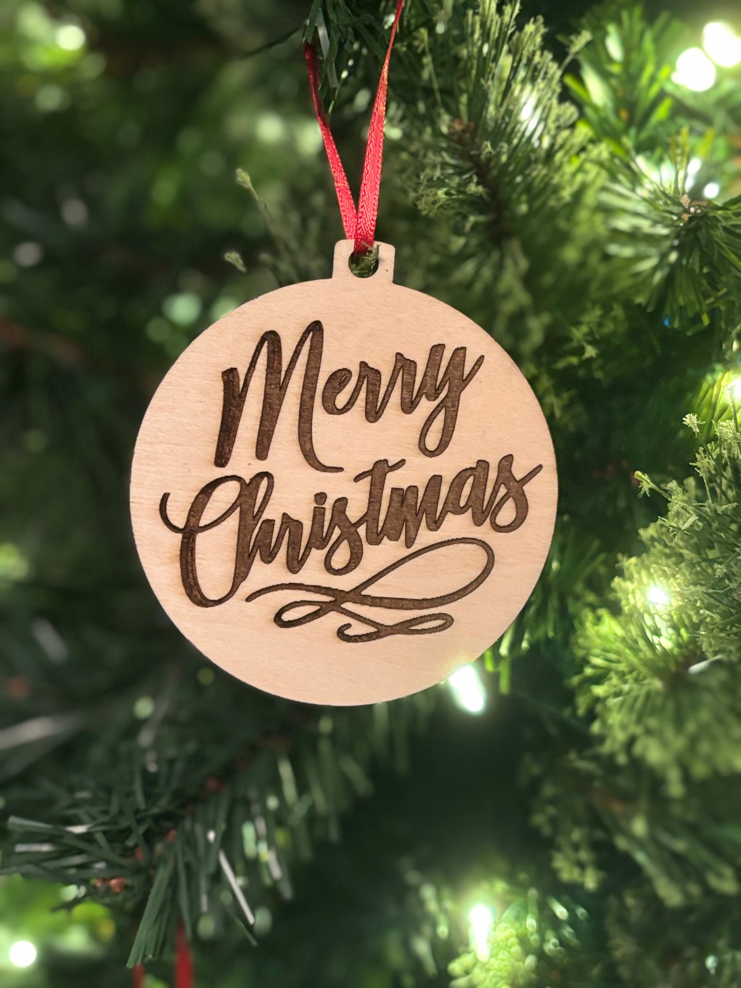 Wooden Engraved Ornament - JCV Boutique & Designs