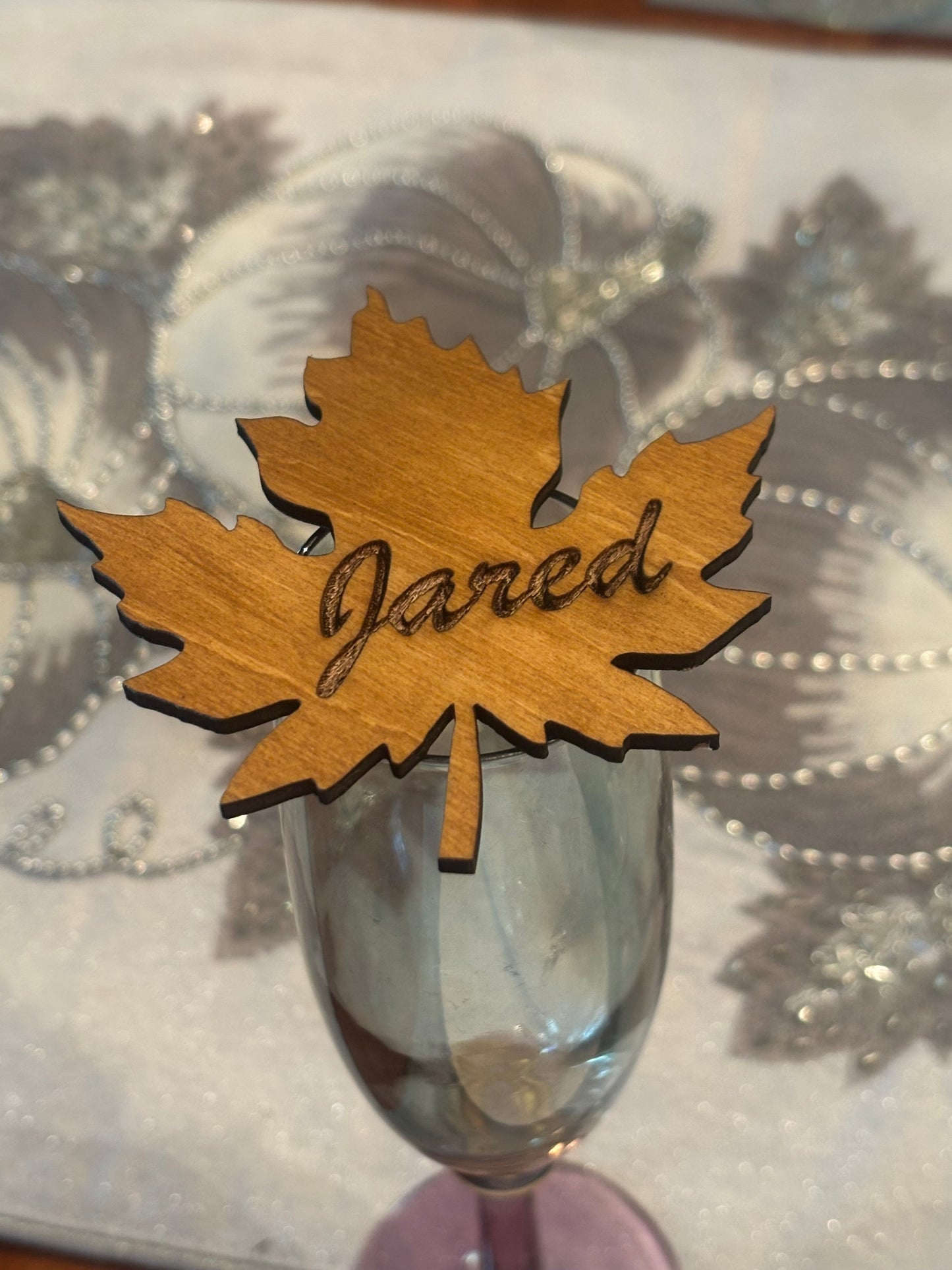 Wooden Table Place Card - JCV Boutique & Designs