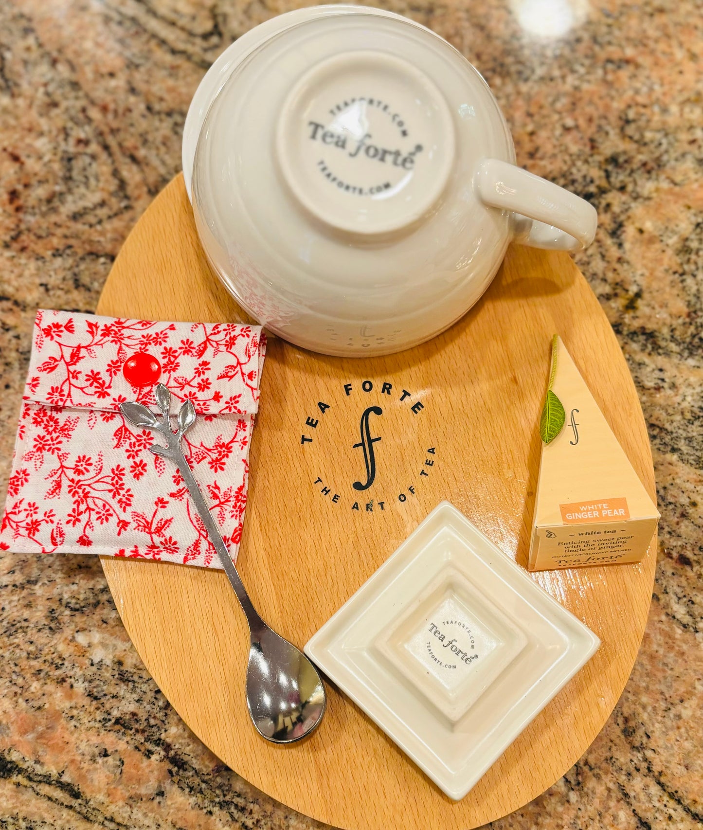 TeaForte Cafe Tea Cup Gift Basket - JCV Boutique & Designs