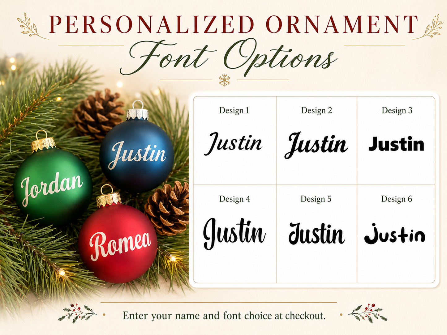 Laser Engraved Glass Christmas Ornaments Balls