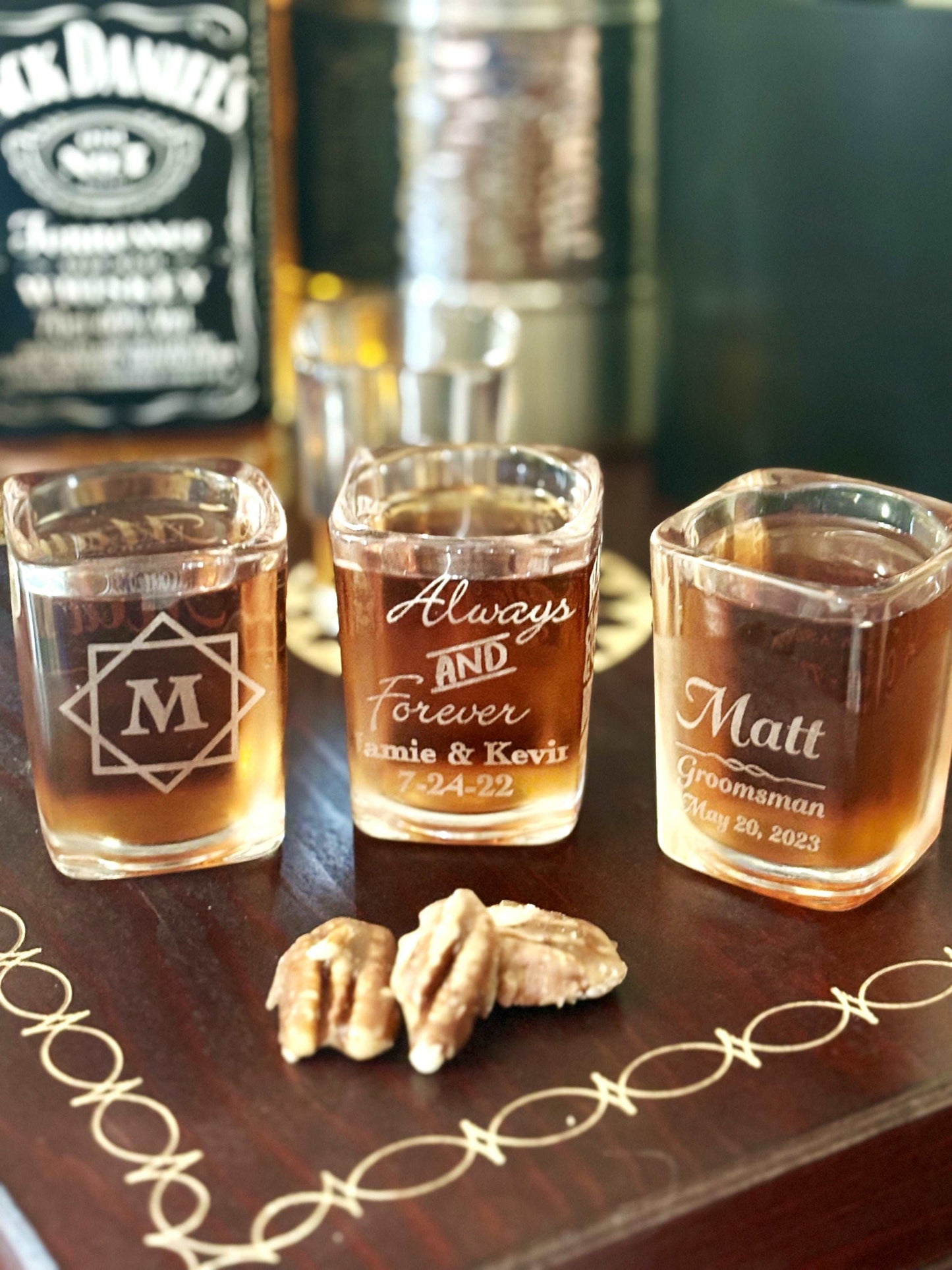 Engraved Shot Glass - JCV Boutique & Designs