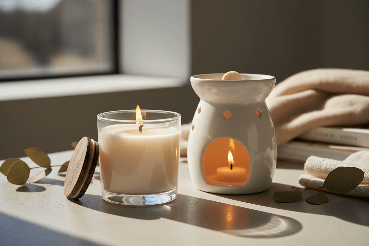 Handcrafted candles & wax melts