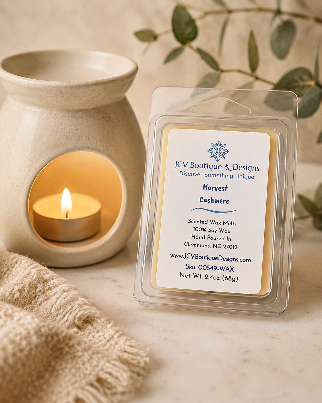 Harvest Cashmere Wax Melt