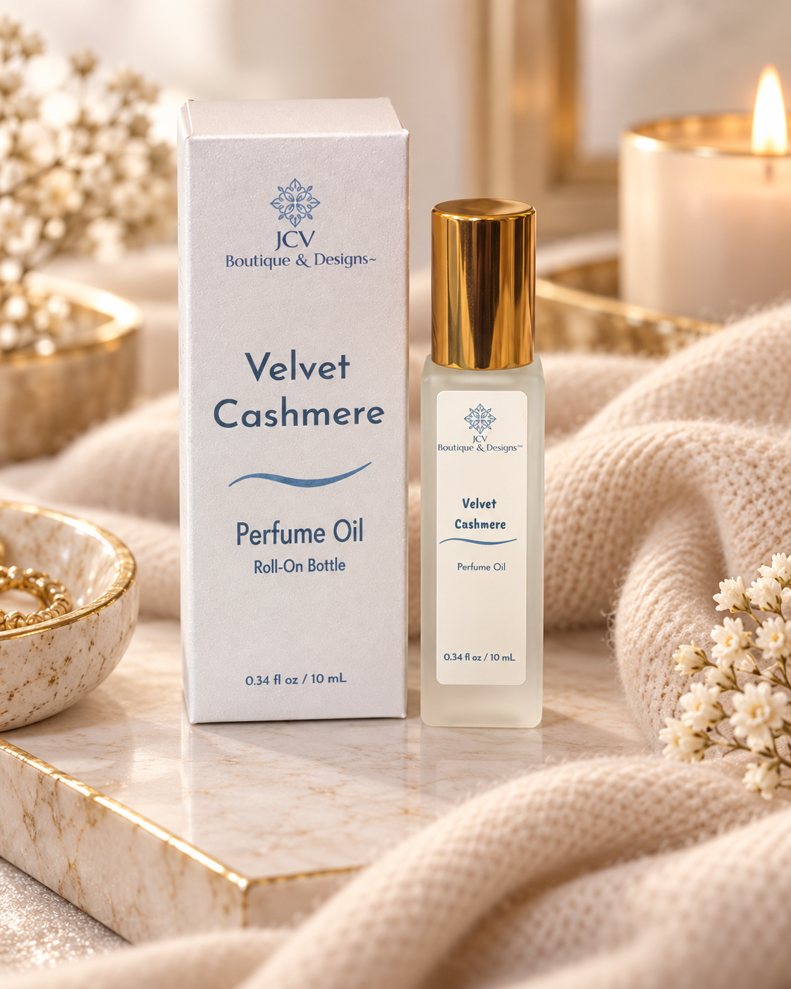 Velvet Cashmere Perfume Oil 10mL roll on
