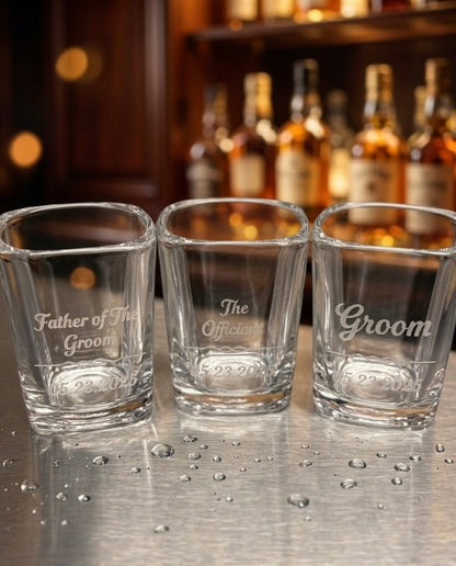 Personalized Precision Engraved Shot Glass
