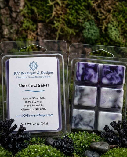 Black Coral & Moss Soy Wax | Deep Shore & Timber Collection