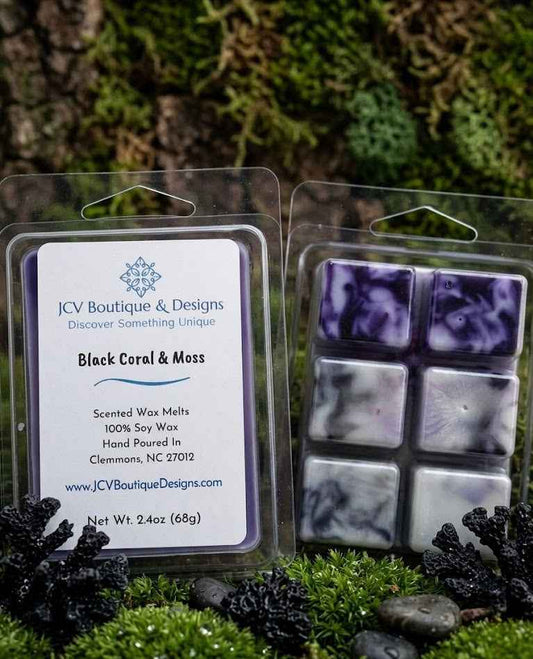 Black Coral & Moss Premium Soy Wax