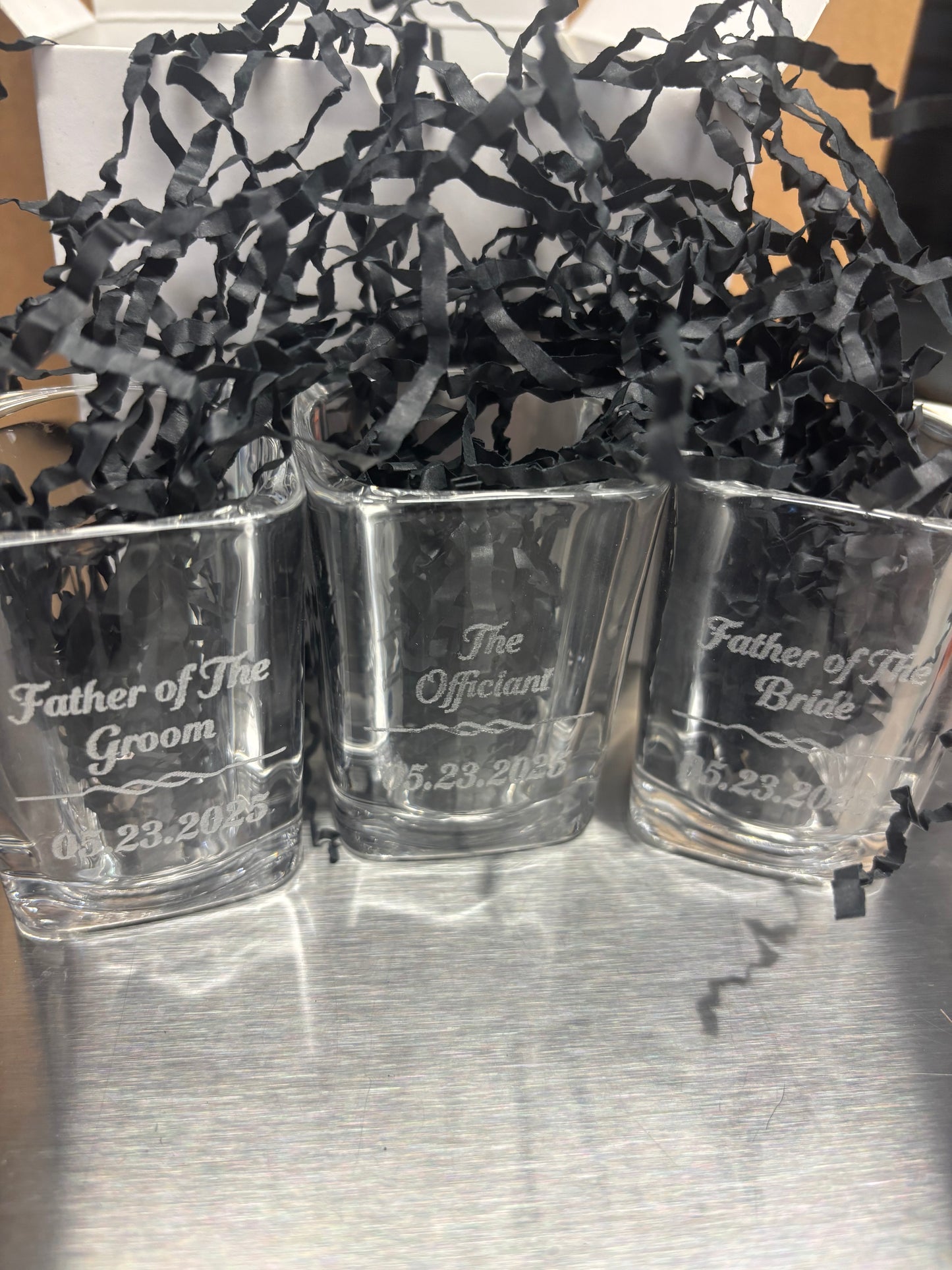 Personalized Precision Engraved Shot Glass