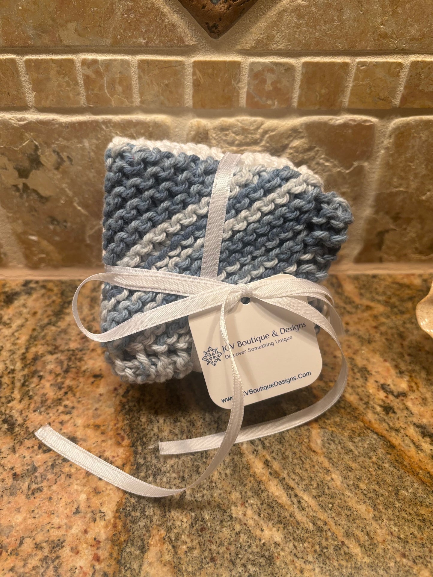 100% Cotton Handmade Dish Cloths