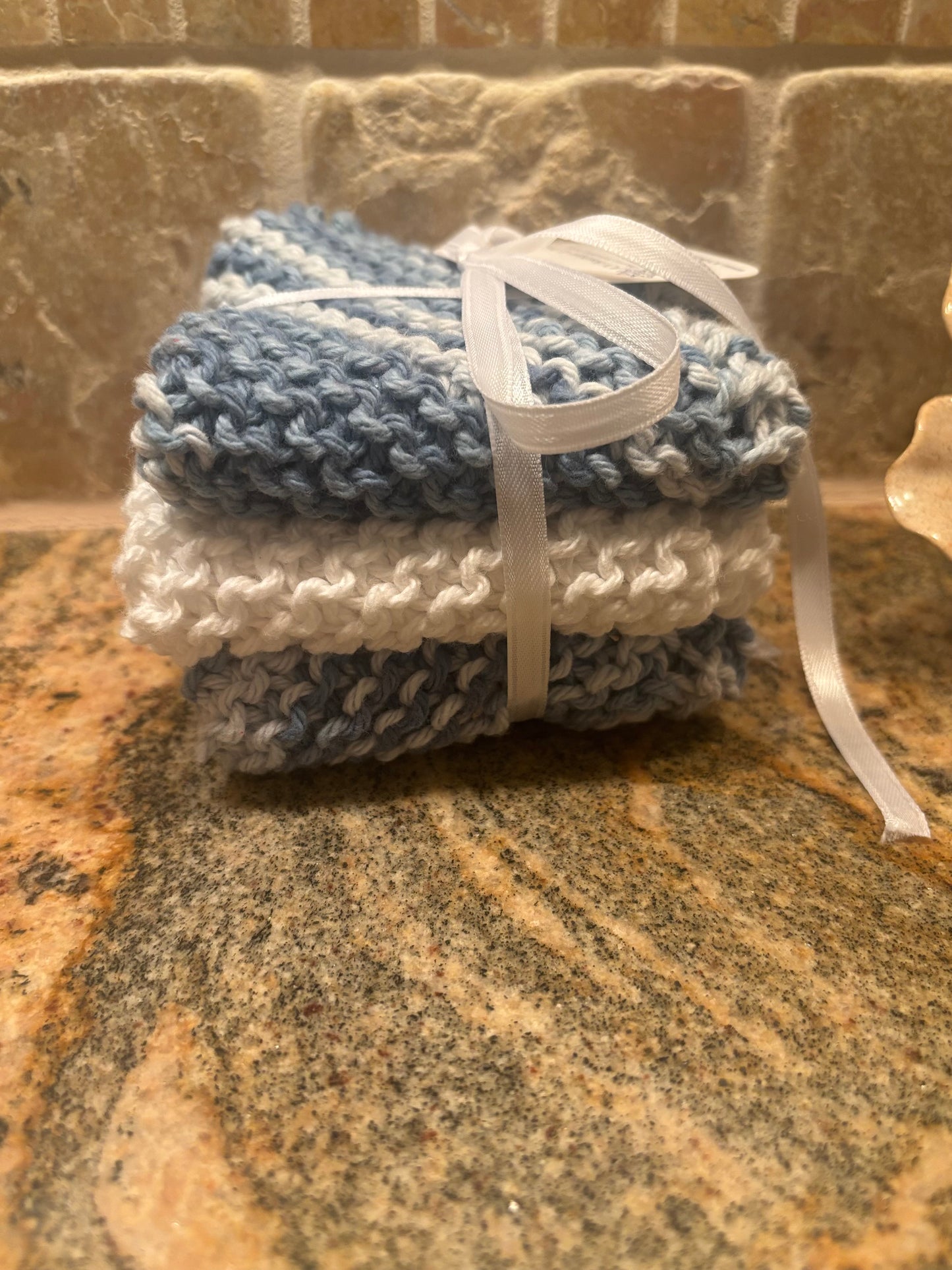 100% Cotton Handmade Dish Cloths