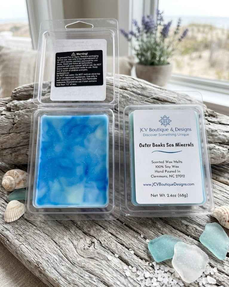 Outer Banks Sea Minerals Hand-Marbled Soy Wax Melts