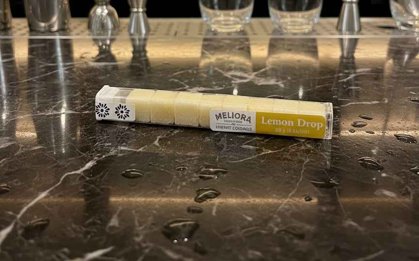 Lemon Drop Shot Glass Cocktail Gift Box