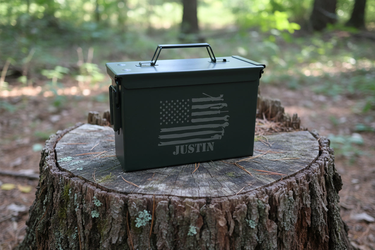 Personalized Ammo Can Gift Box