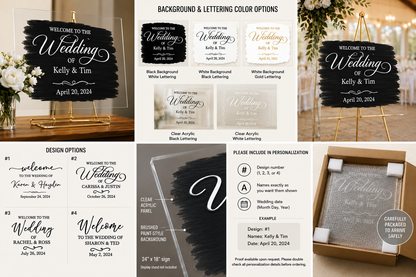 Personalized Wedding Sign