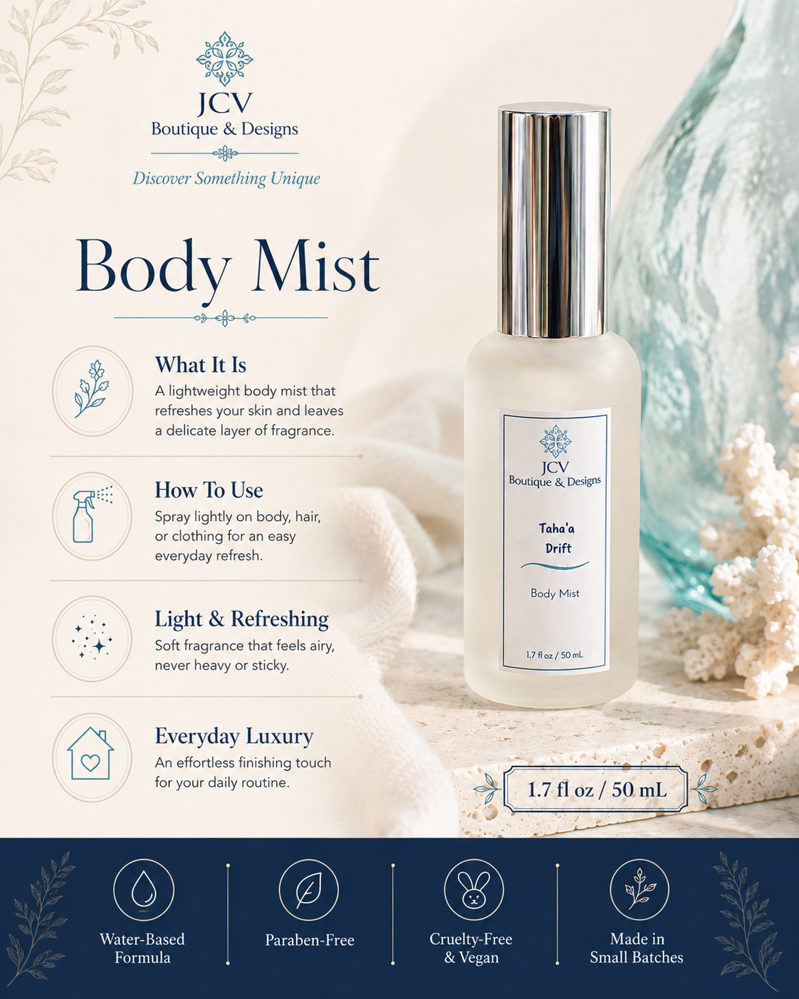 Monai Pearl Body Mist