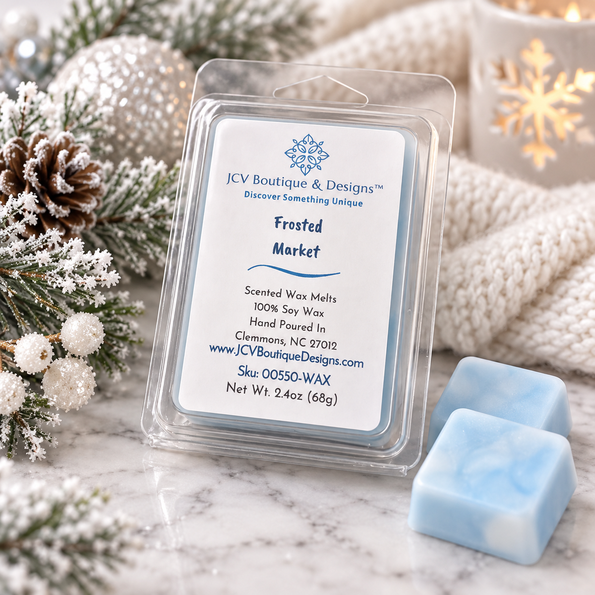 Frosted Market Soy Wax Melt