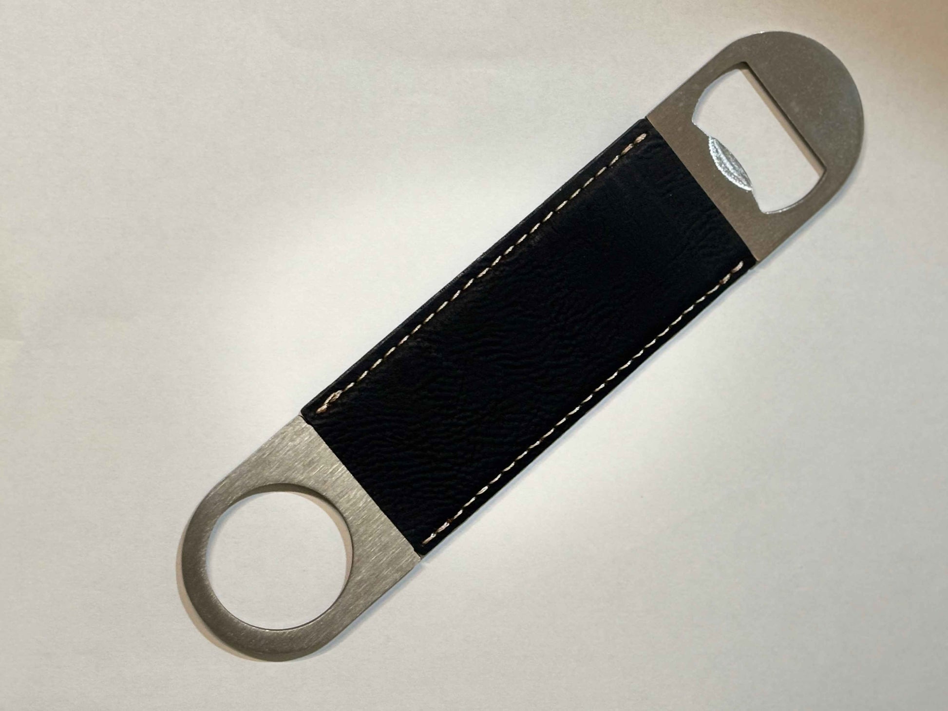 Leatherette Engraved Bottle Opener Gift Box